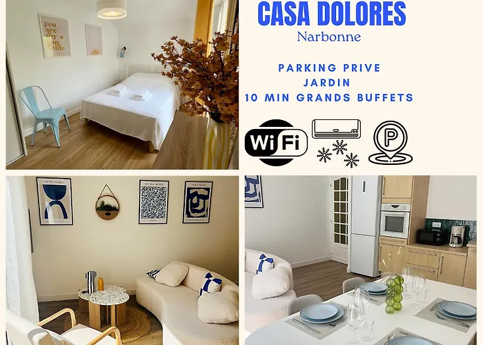 Casa de Férias Casa Dolores Parking, Jardin, Gds Buffets 10 Min Narbona
